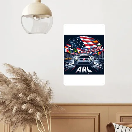 7A007868 6A72 4FFA 85BE 0E1DF32B29B2 White Matte Metal Poster Wall Art Decor Sign
