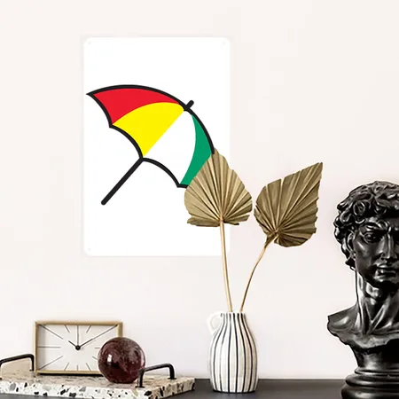 Arnold Palmer White Metal Poster Wall Art Decor Sign