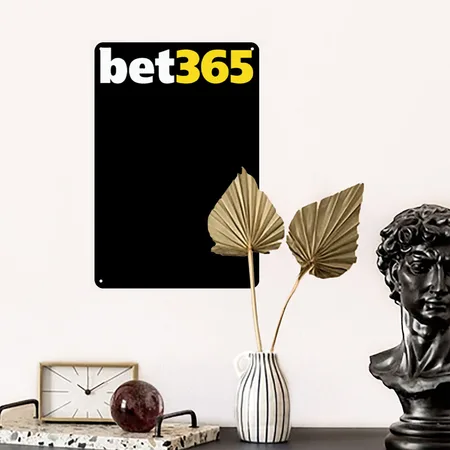 Bet365 Sports Black Metal Poster Wall Art Decor Sign