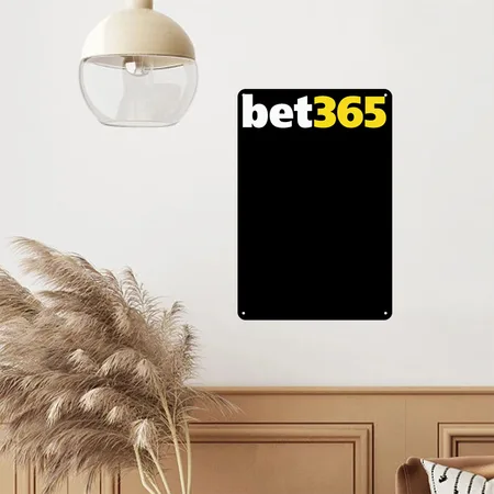 Bet365 Sports Black Metal Poster Wall Art Decor Sign