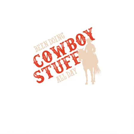Cowboy, Cowboy Stuff, Cowboy Stuff White/black Metal Poster Wall Art Decor Sign