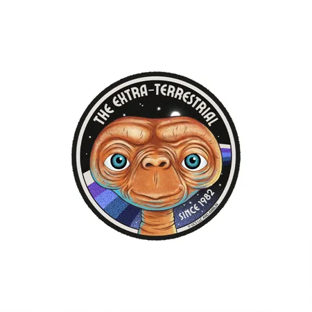 E.T. The Extra-terrestrial Since 1982 White Matte Metal Poster Wall Art Decor Sign