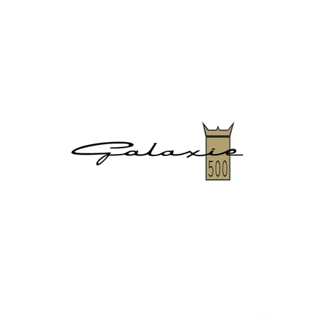 Galaxie 500 Emblem White Metal Poster Wall Art Decor Sign