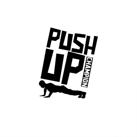 Push Up Push Up Push Up Push Up White Metal Poster Wall Art Decor Sign