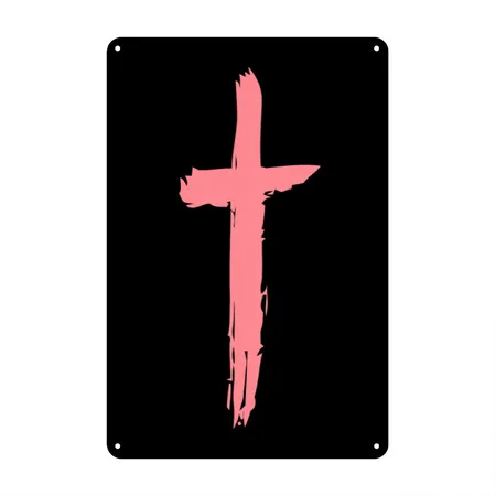 Saint Jhn Black Metal Poster Wall Art Decor Sign