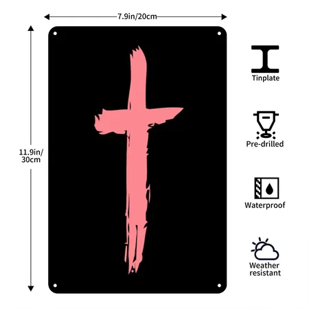 Saint Jhn Black Metal Poster Wall Art Decor Sign