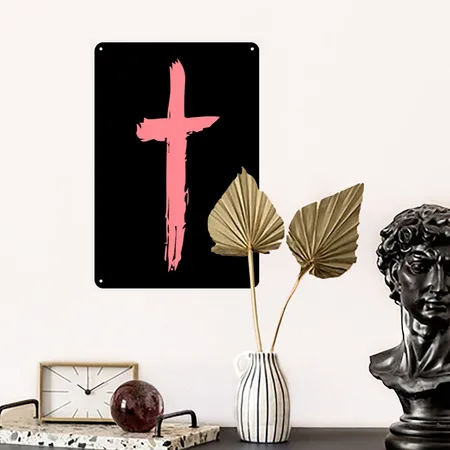 Saint Jhn Black Metal Poster Wall Art Decor Sign