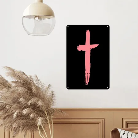 Saint Jhn Black Metal Poster Wall Art Decor Sign