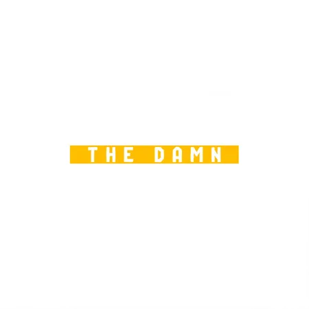 Shoot The Damn Puck White Metal Poster Wall Art Decor Sign