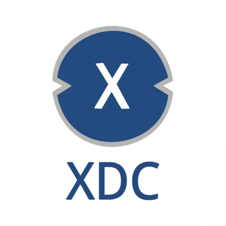 XDC (xinfin) Merchandise White Metal Poster Wall Art Decor Sign